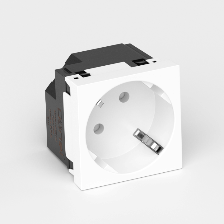 Розетка+З немст Donolux DF6D1W