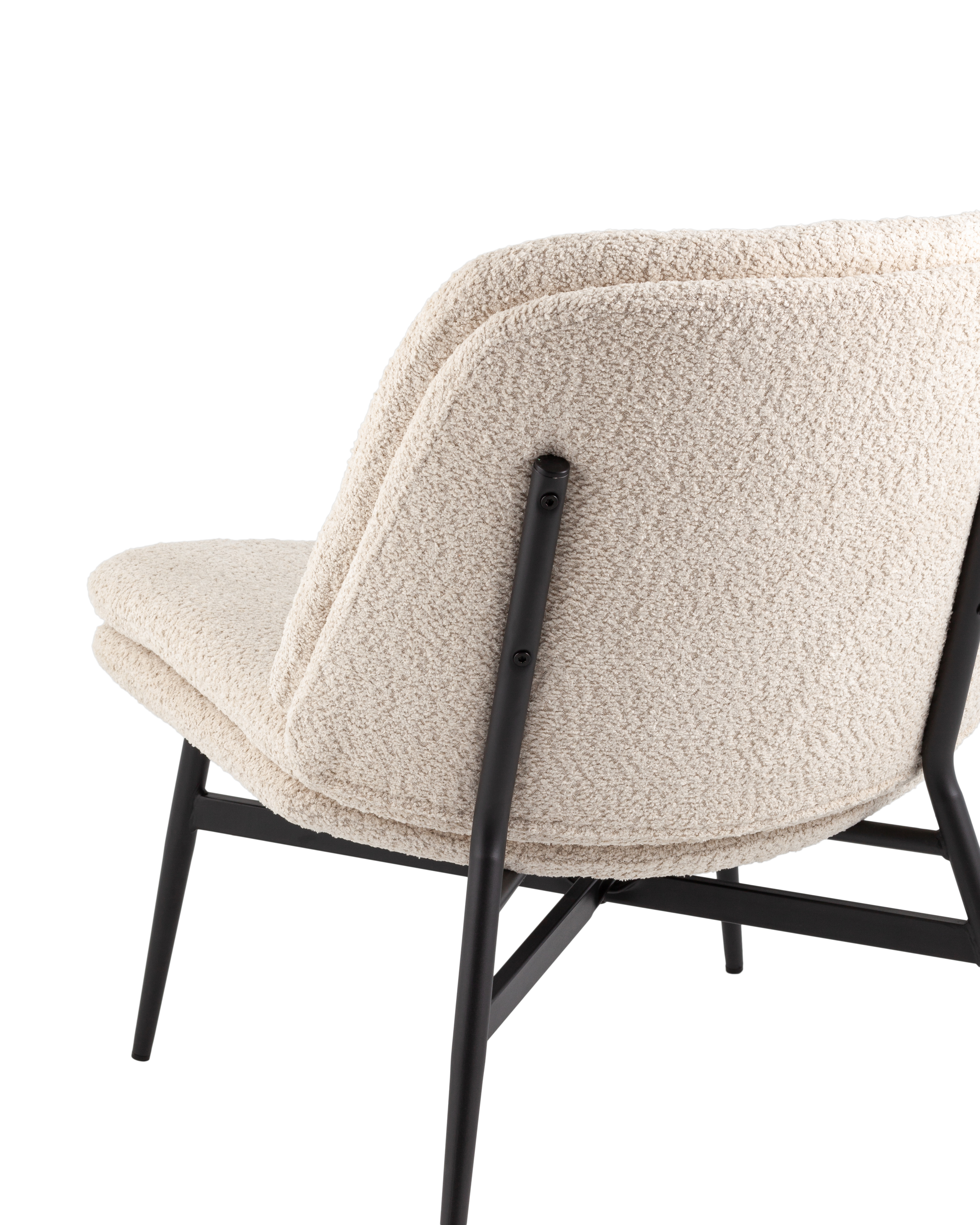 Кресло лаунж Tail кремовый Stool Group