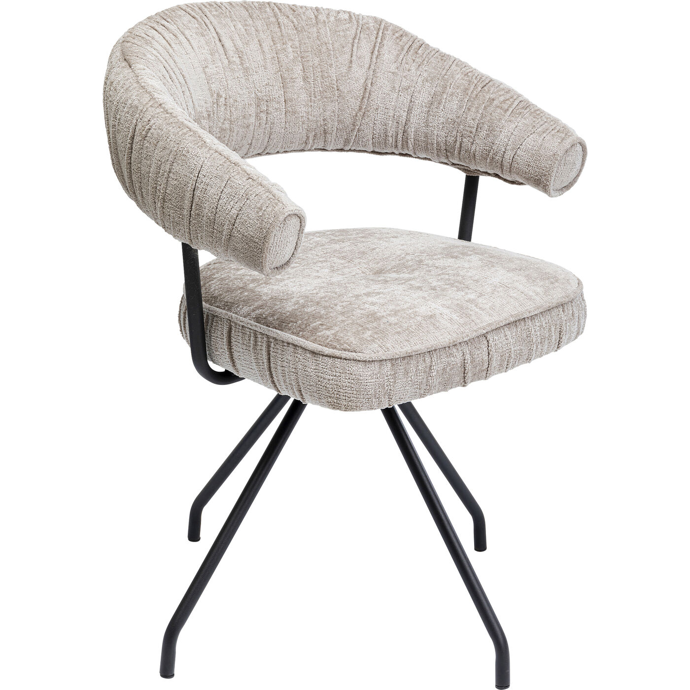 Стул вращающийся Arabella Grey KARE 87358