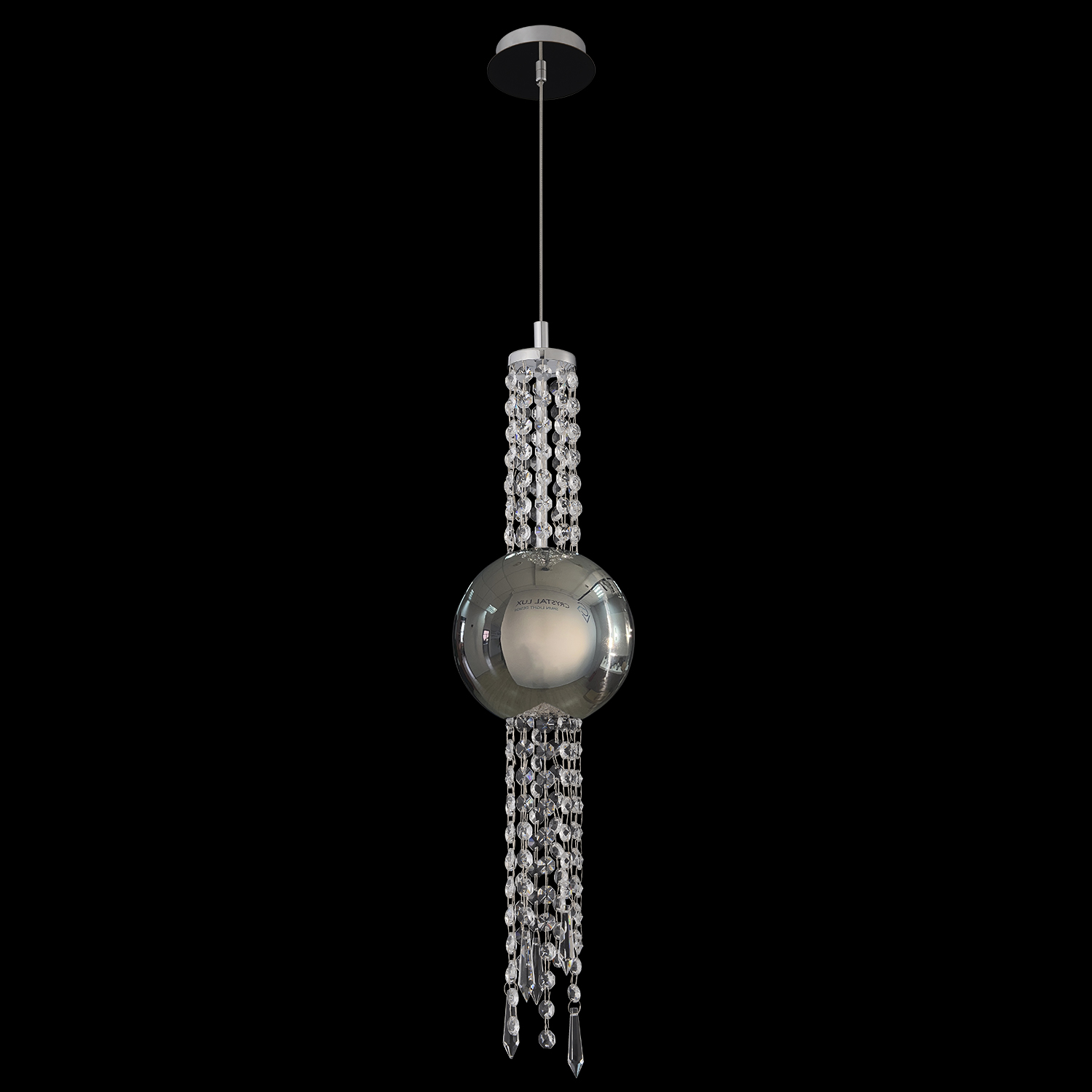 Светильник подвесной Crystal Lux NAVAJO SP3W LED CHROME