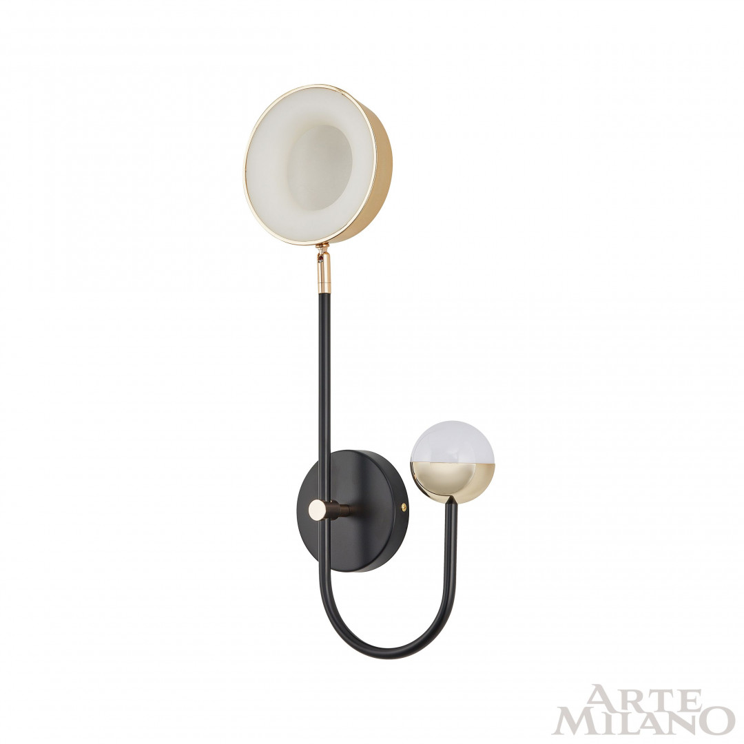 Бра светодиодные 273299/1+1 BK/GD Arte Milano