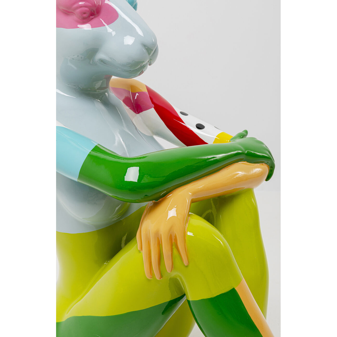 Фигура декоративная Gangster Rabbit Colore 80 см KARE 56292