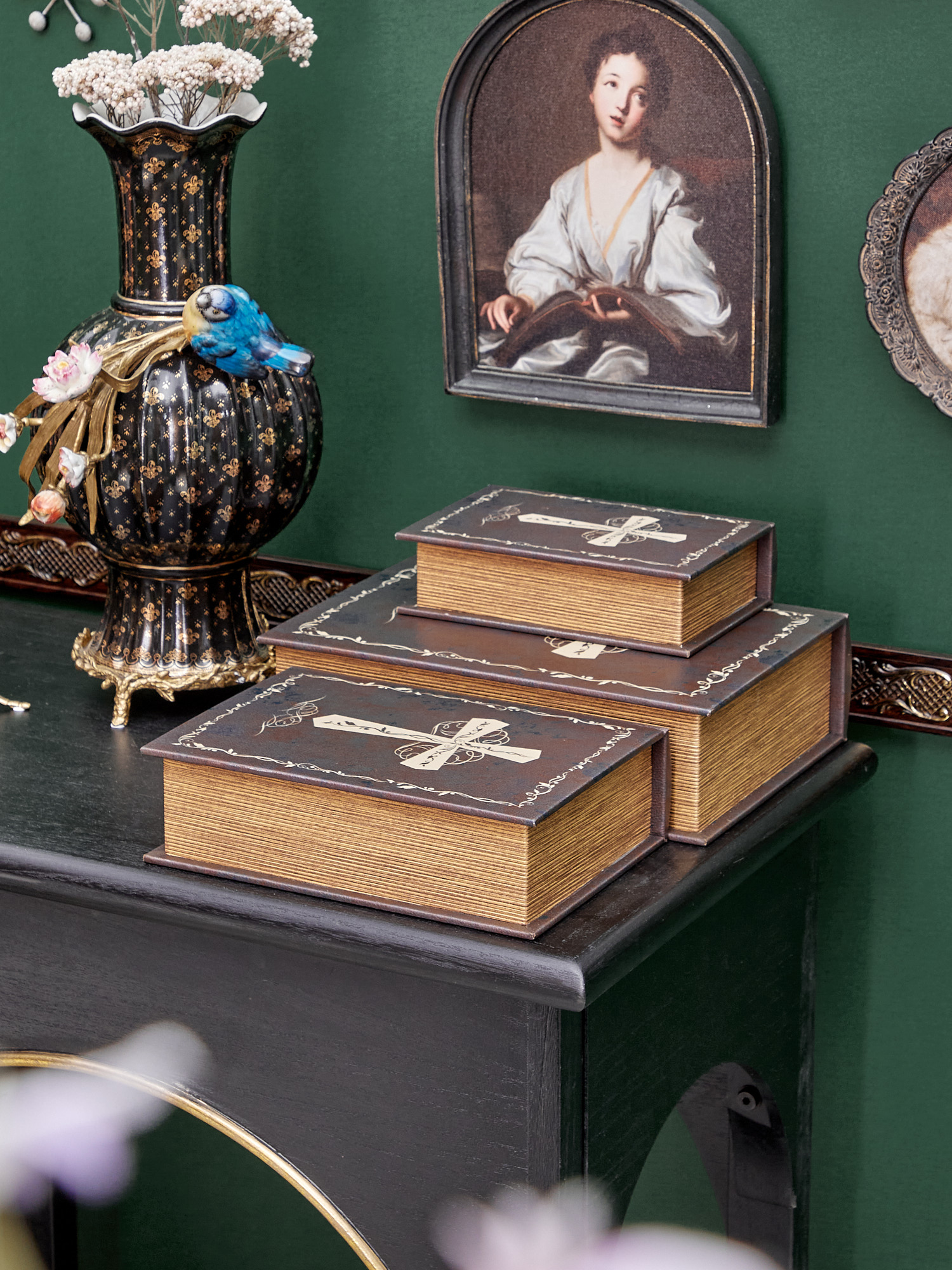 Шкатулки в виде книг, набор Glasar 39-156