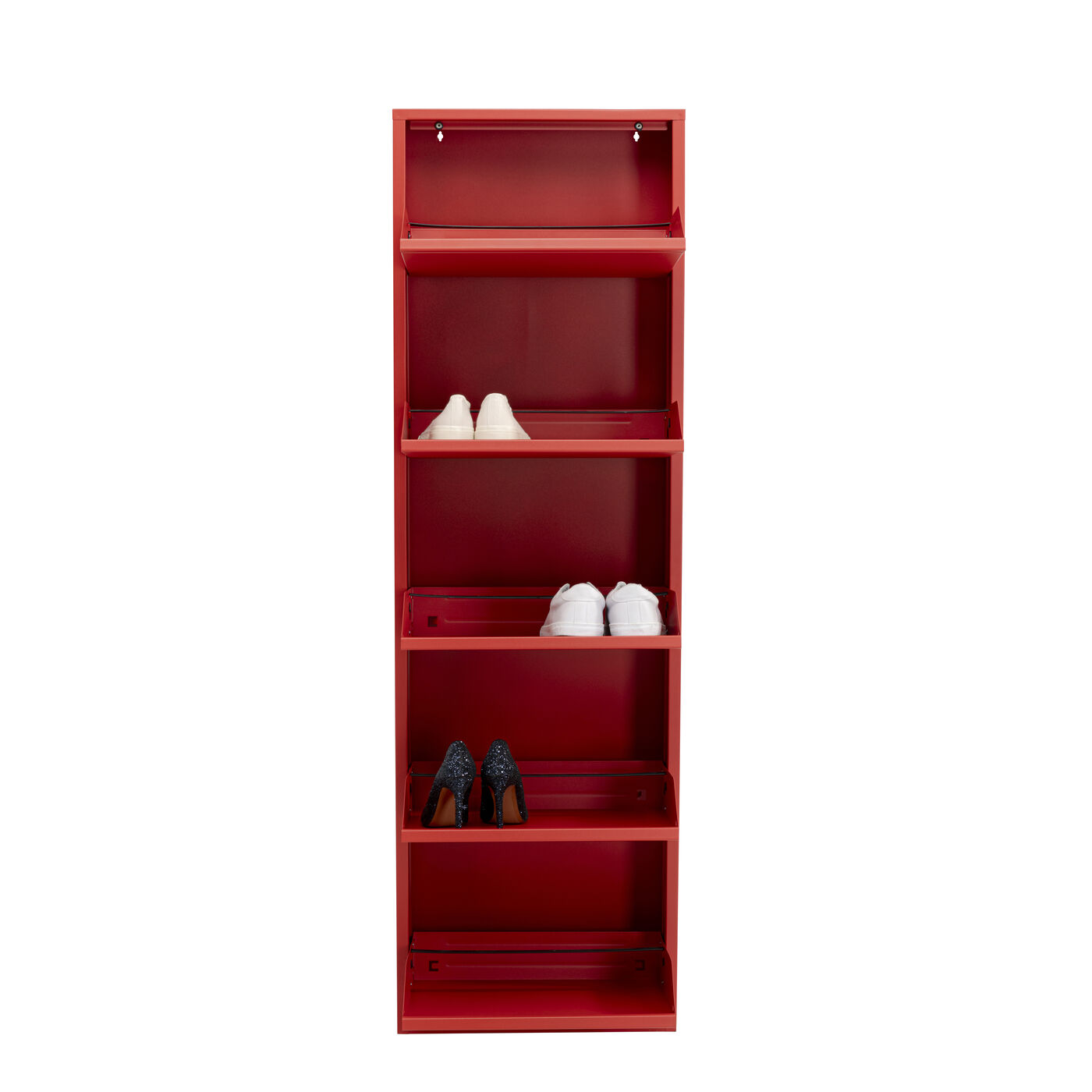 Полка для обуви Caruso 5 Red (MO) KARE 71082