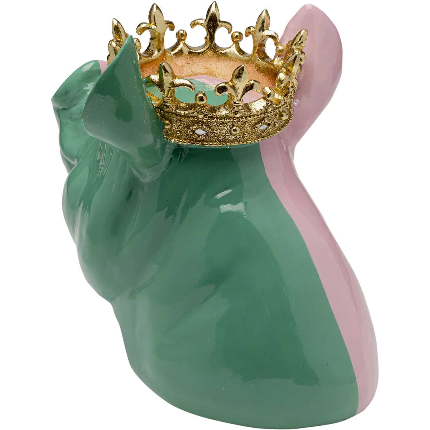 Фигура декоративная Crowned Pig 28 см KARE 57103
