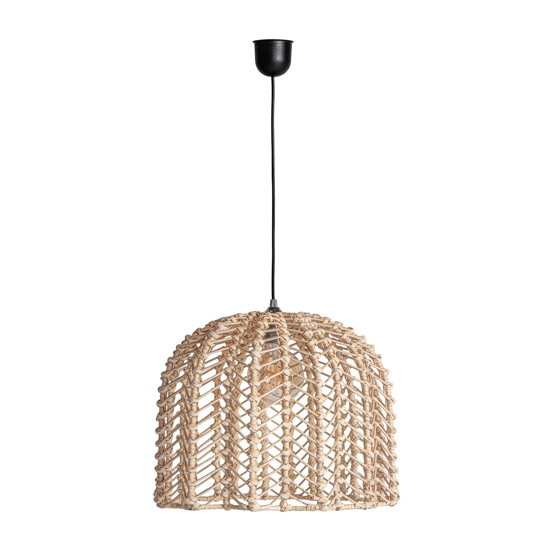 Подвесной светильник Plisse Rattan 29932 Vical