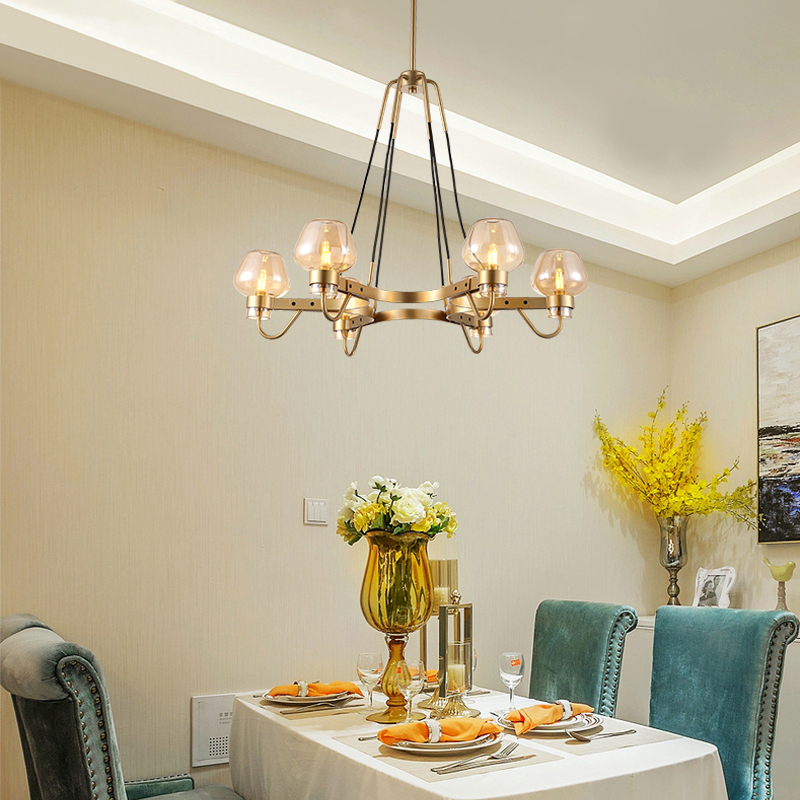 Люстра MONTALEMBERT by Studios 8 lamps Gold/Smoky by ImperiumLoft