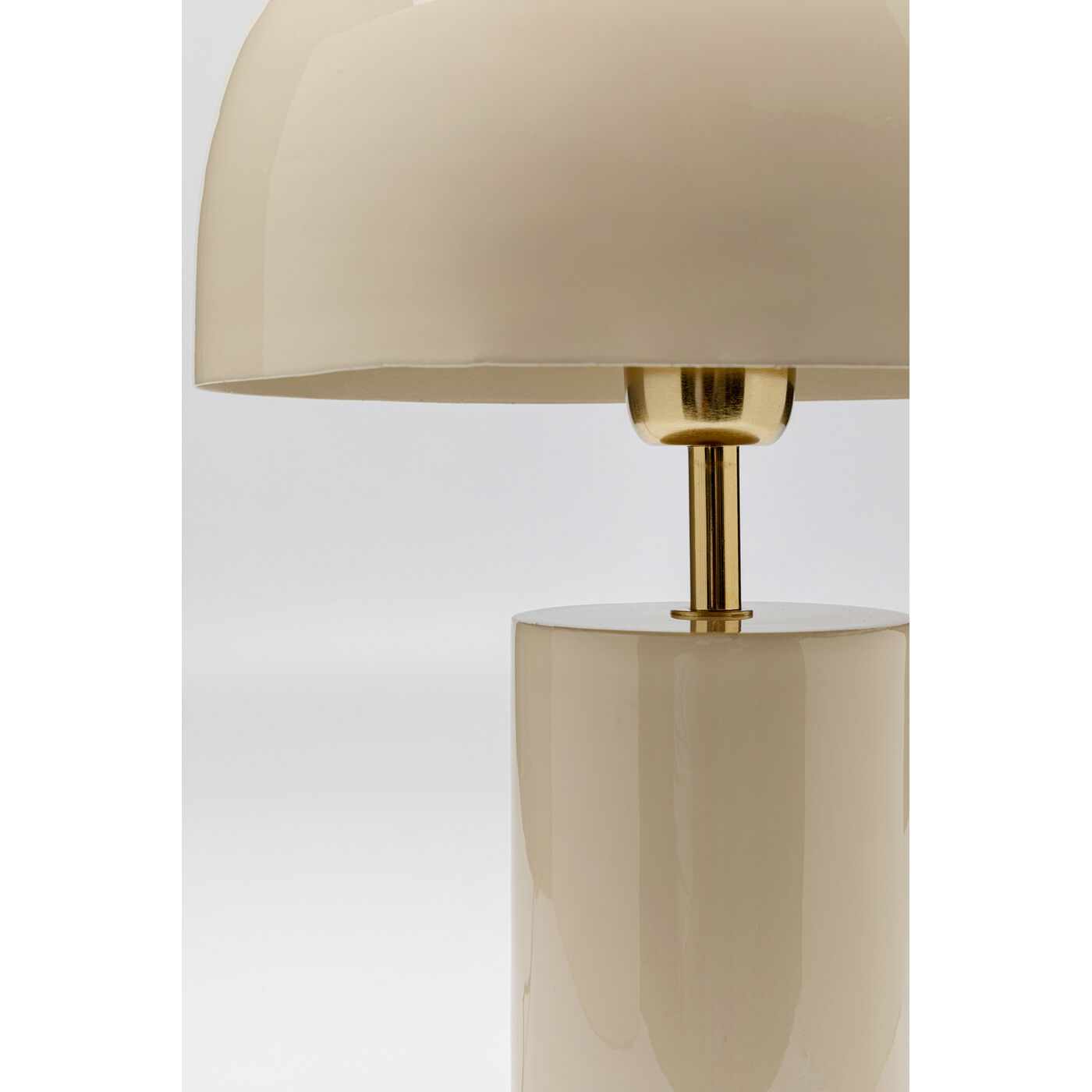 Светильник настольный Loungy Ecru White 38cm KARE 56560