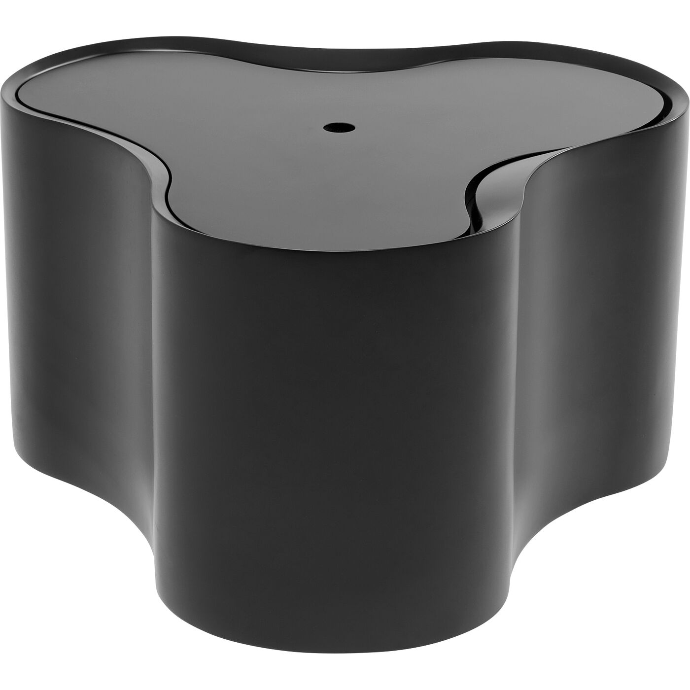 Стол приставной KARE x Karim Rashid Lotus Black 35cm KARE 70875