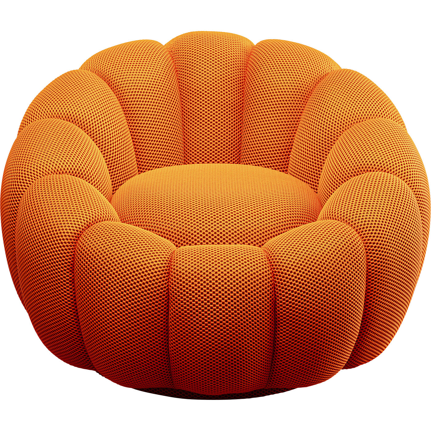 Кресло вращающееся Peppo Bloom Orange KARE 87775