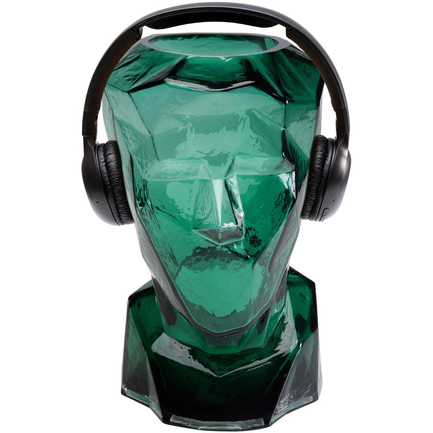 Ваза Prisma Face Green 30 см KARE 56188