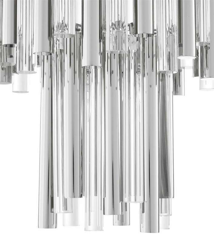 Люстра подвесная Eichholtz Gigi L nickel finish 111531
