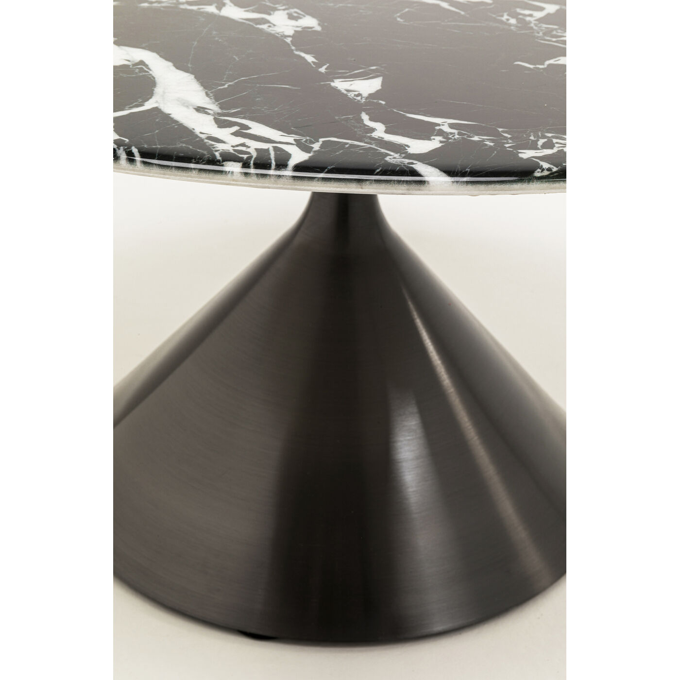 Стол кофейный Mambo Black Ø80cm KARE 70274