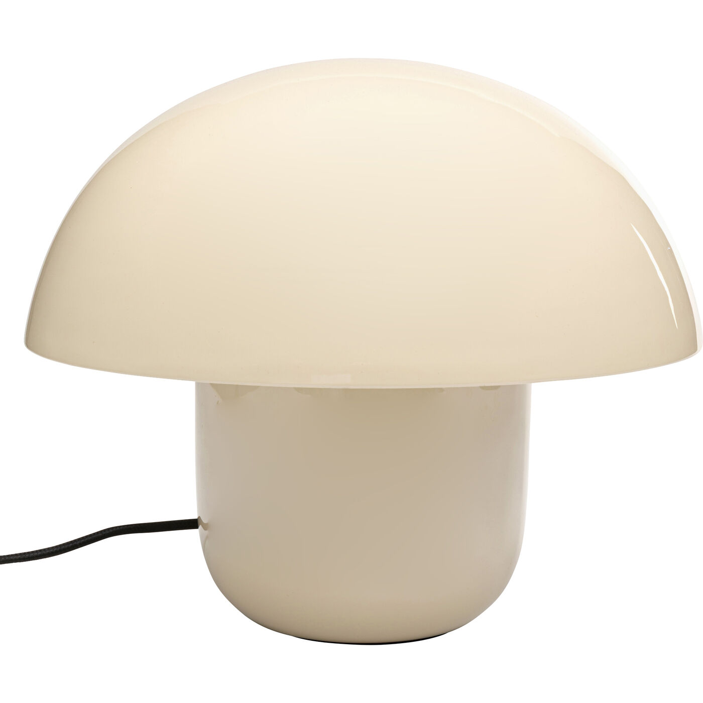Светильник настольный Mushroom Shiny Ecru 27cm KARE 58170