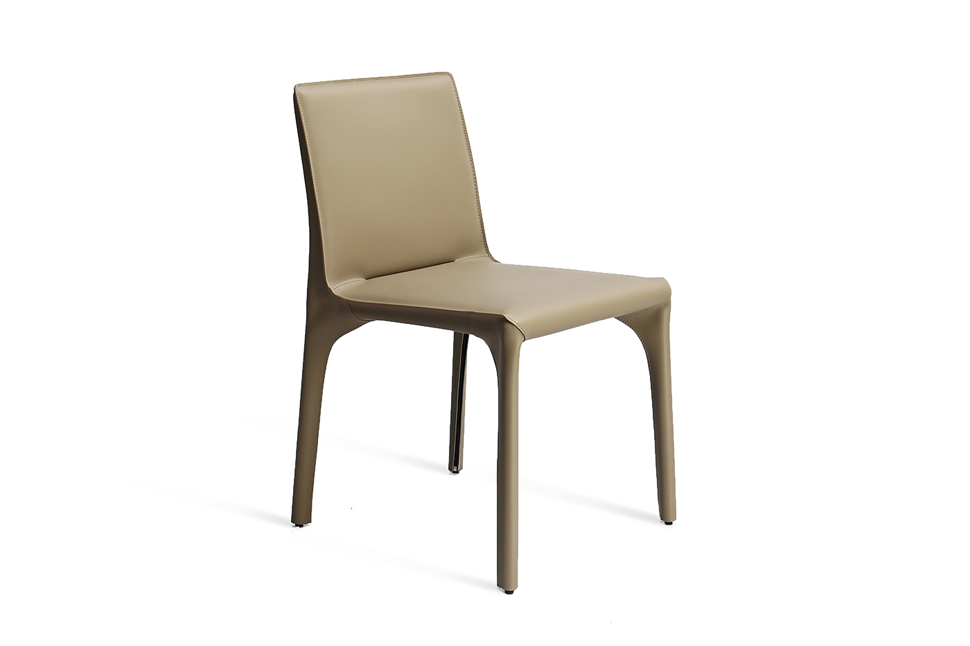 Стул обеденный экокожа бежевый Garda Decor 160KD-80060