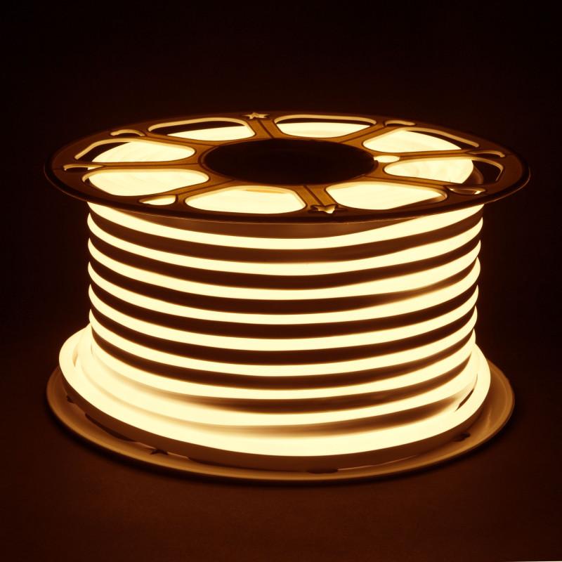 Гибкий неон Elektrostandard Гибкий неон LS001 220V 9.6W 120Led 2835 IP67 3300K