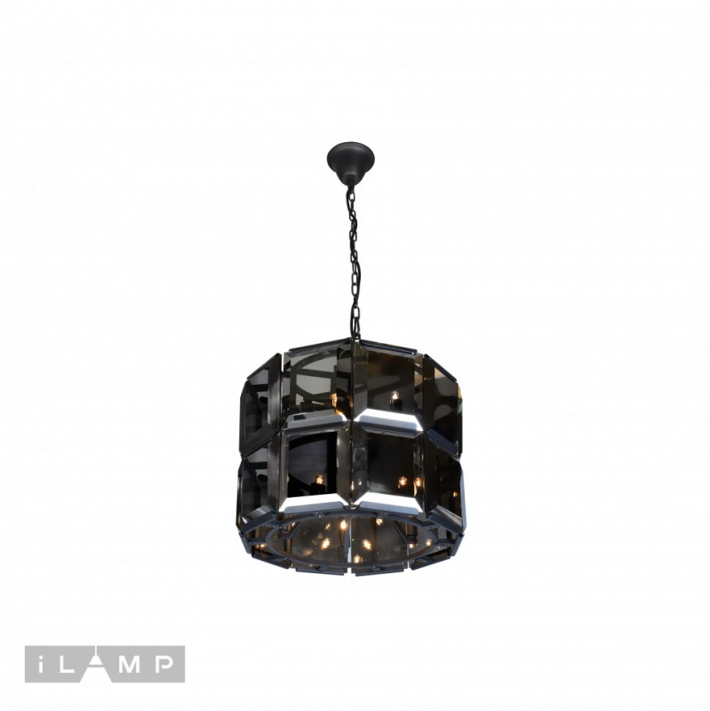 Подвесная люстра iLamp 10490-5+5P BK