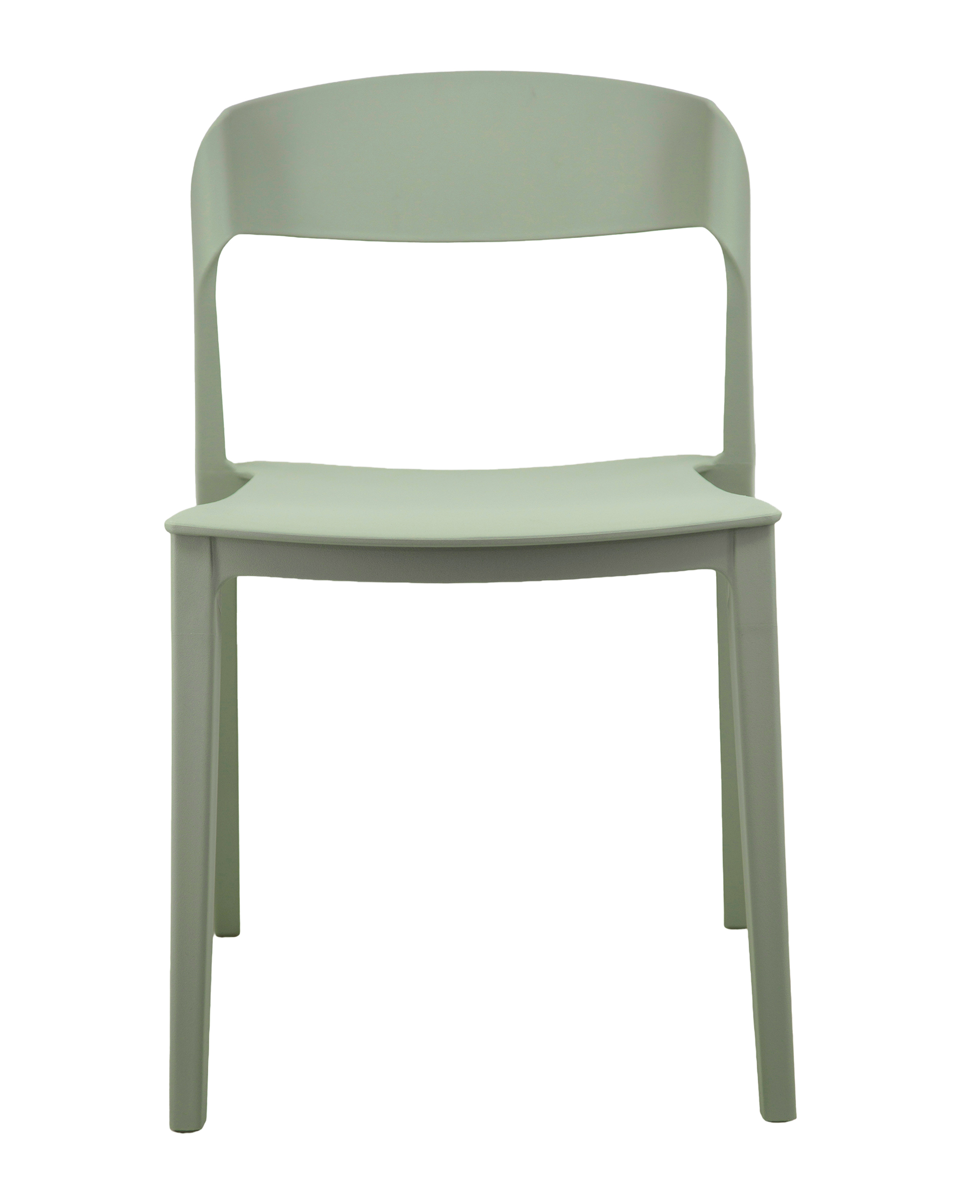Стул Moris пластик серо-зеленый Stool Group