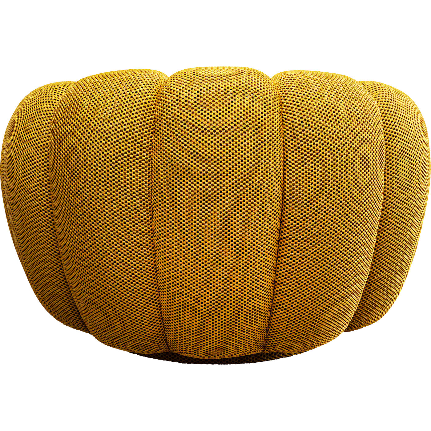 Кресло вращающееся Peppo Bloom Yellow KARE 87776