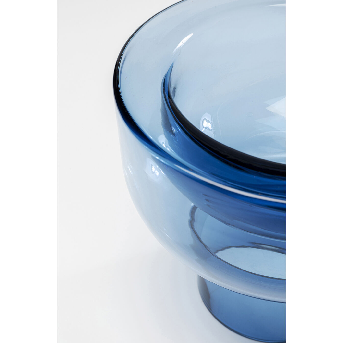 Ваза Grazioso Dark Blue 22см KARE 56140