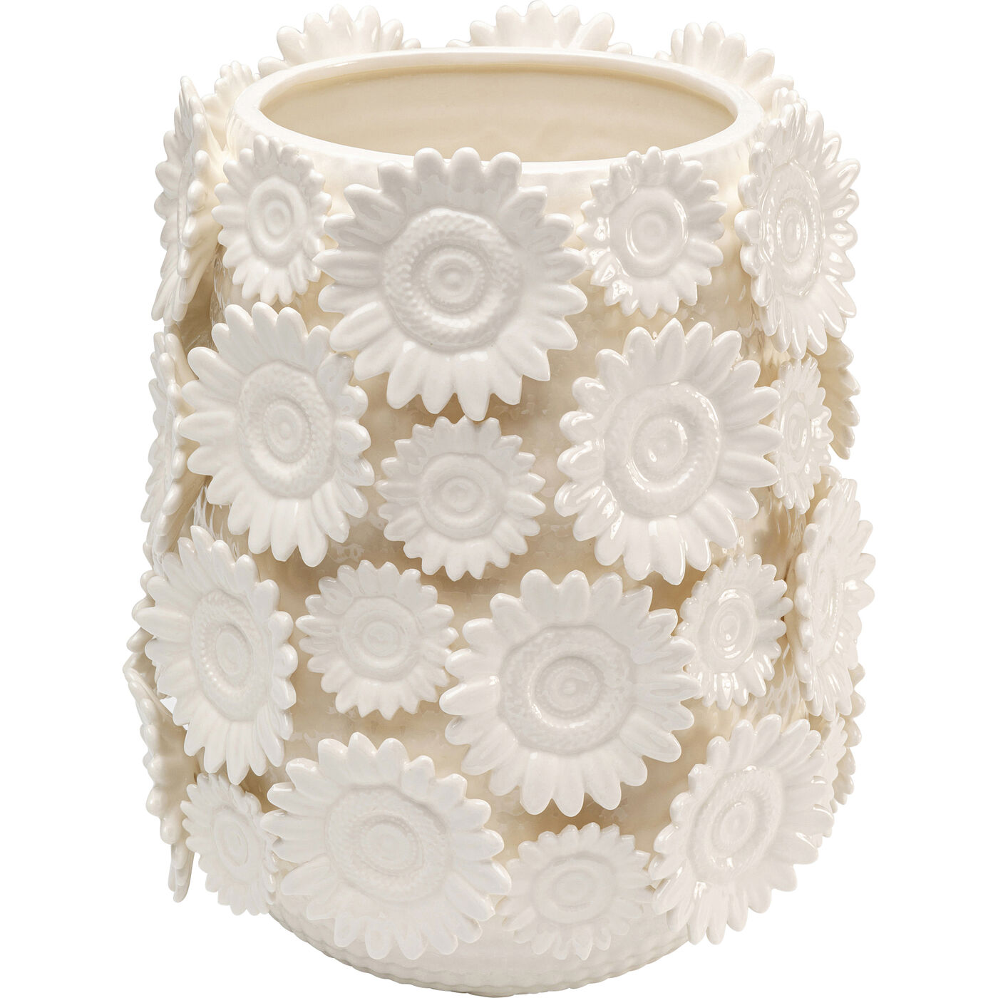 Ваза Sunflowers White 30cm KARE 56563