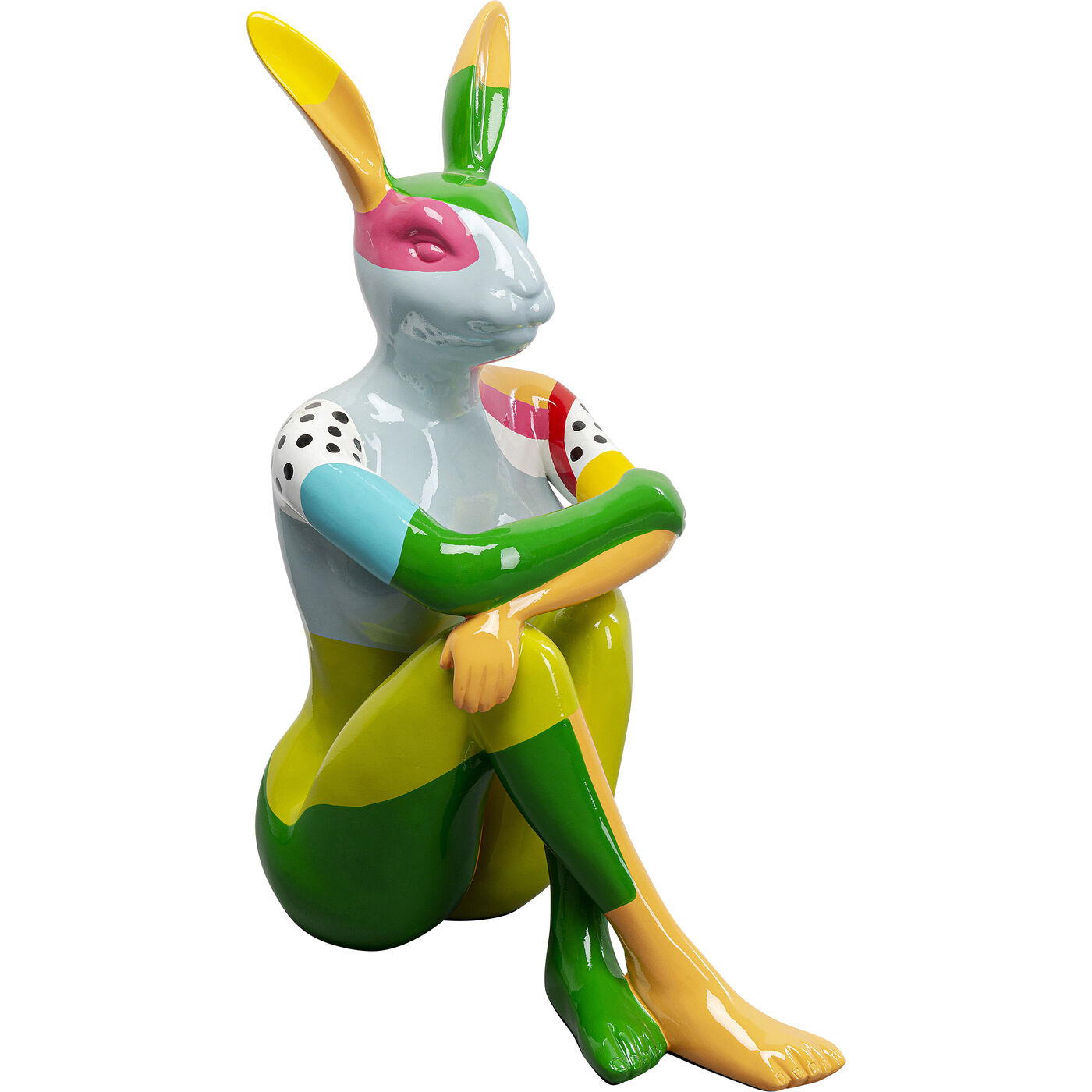 Фигура декоративная Gangster Rabbit Colore 80 см KARE 56292