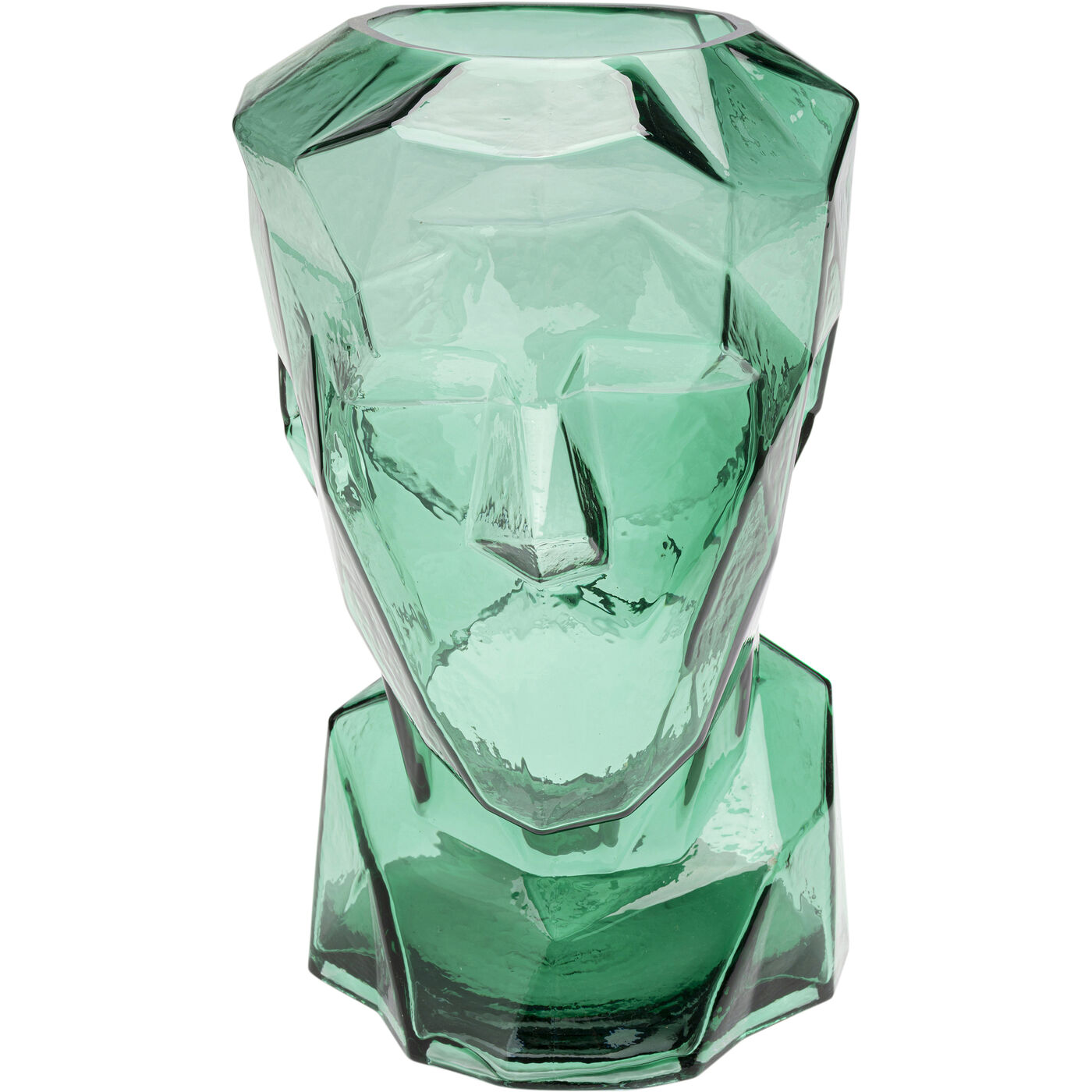 Ваза Prisma Face Green 30 см KARE 56188