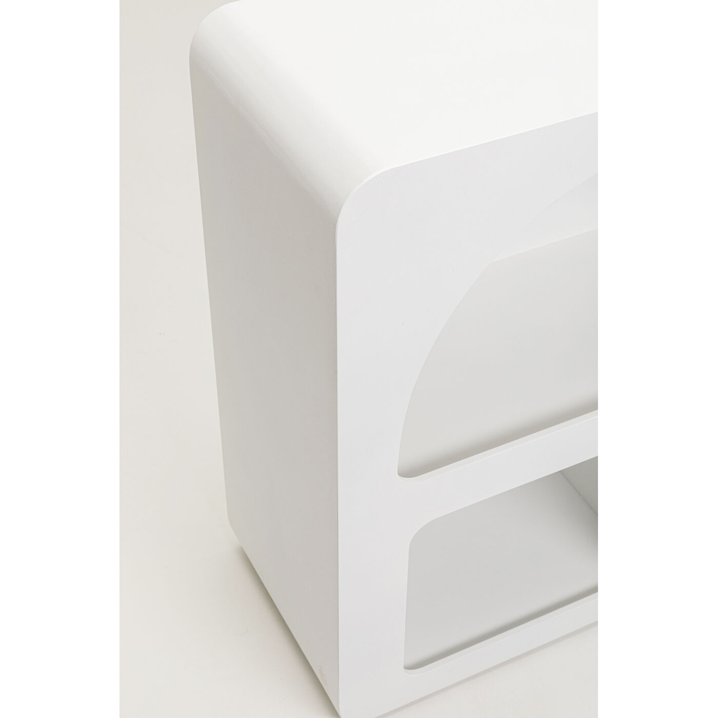 Стеллаж Paco White 140x75 см KARE 87973
