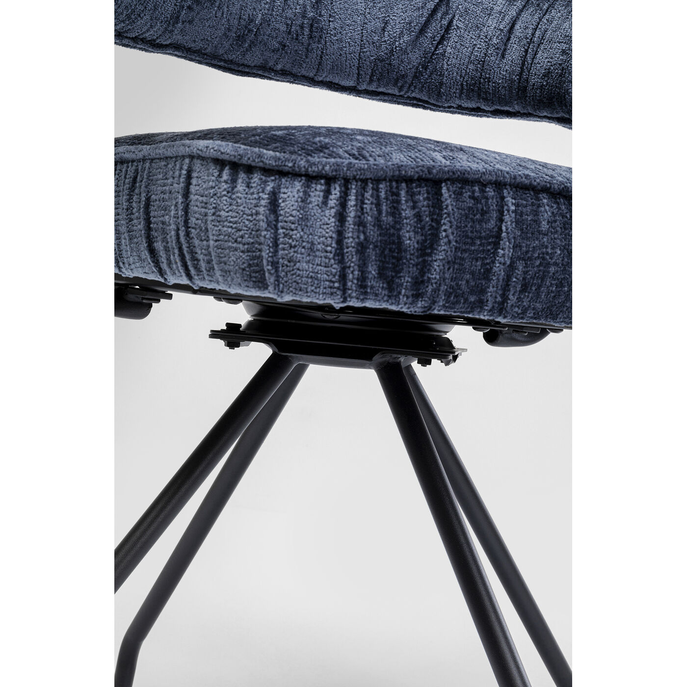 Стул вращающийся Arabella Blue KARE 87359