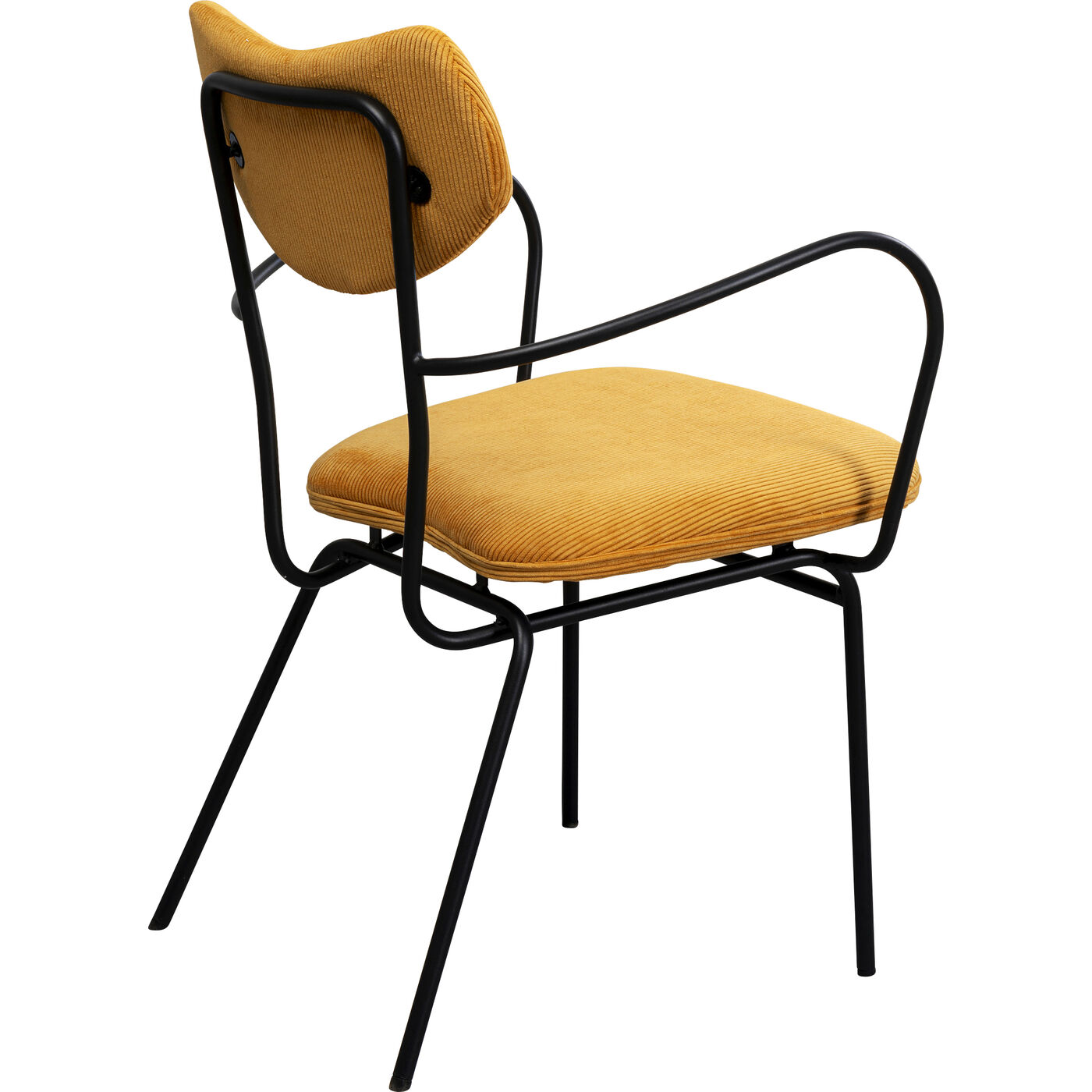 Стул с подлокотниками Viola Yellow KARE 87469