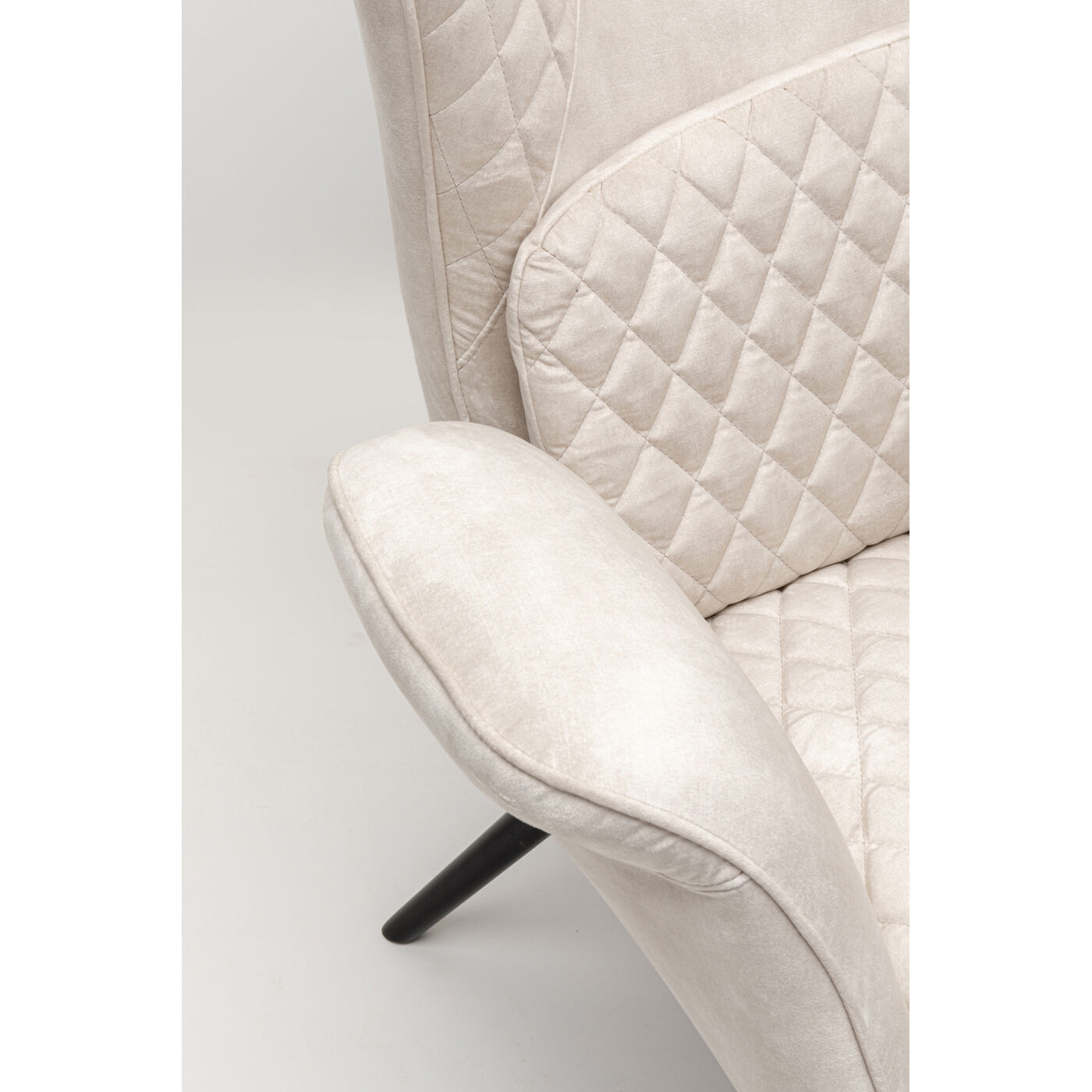 Кресло Tudor Velvet Creme KARE 70738