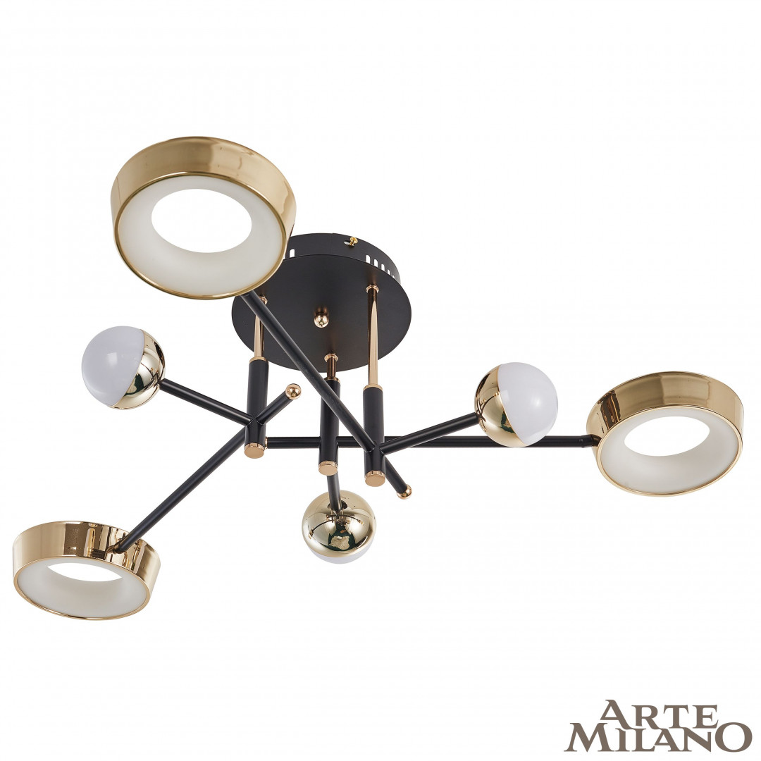 Светильник светодиодный 273299/6 BK/GD Arte Milano
