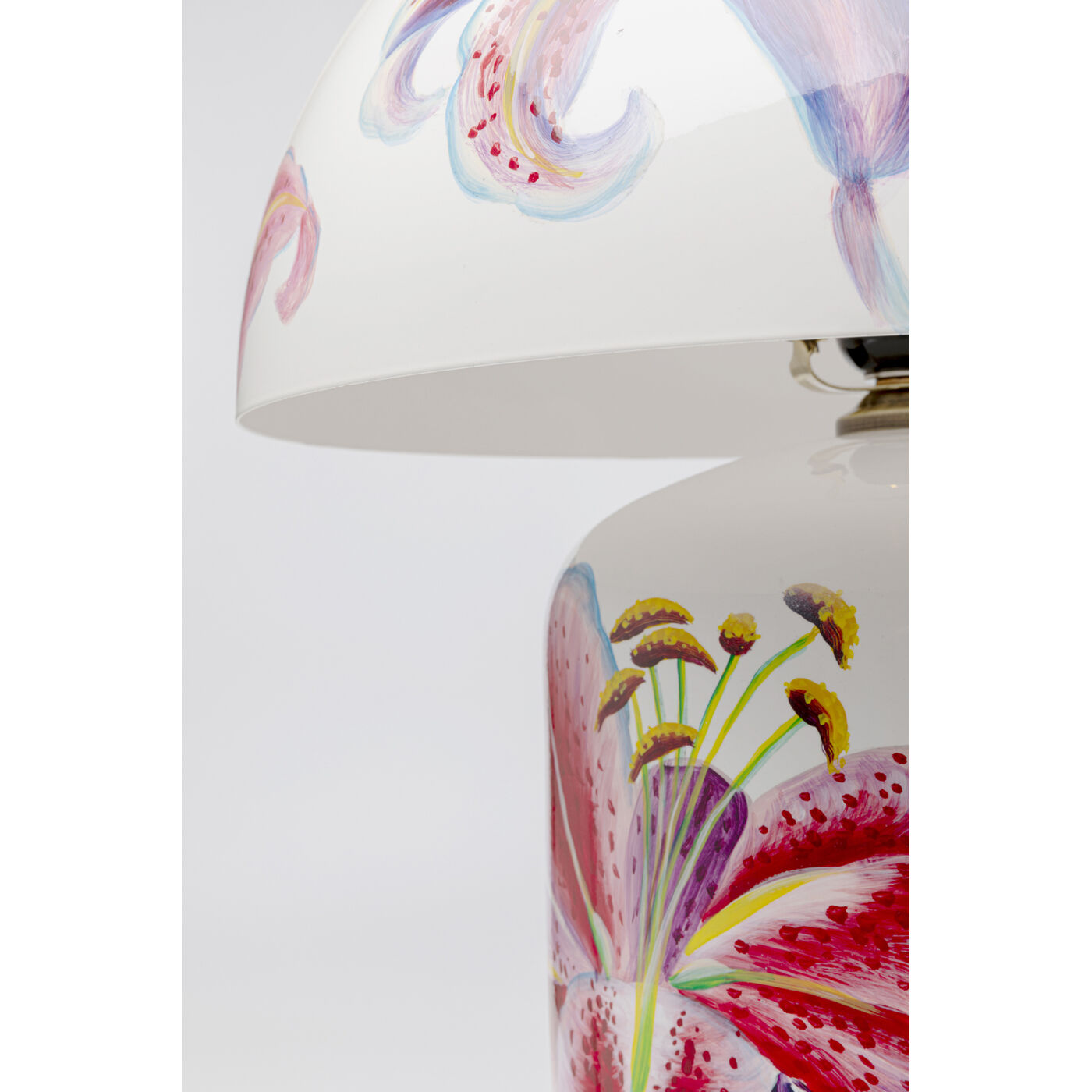 Светильник настольный Lillies Pink KARE 58105