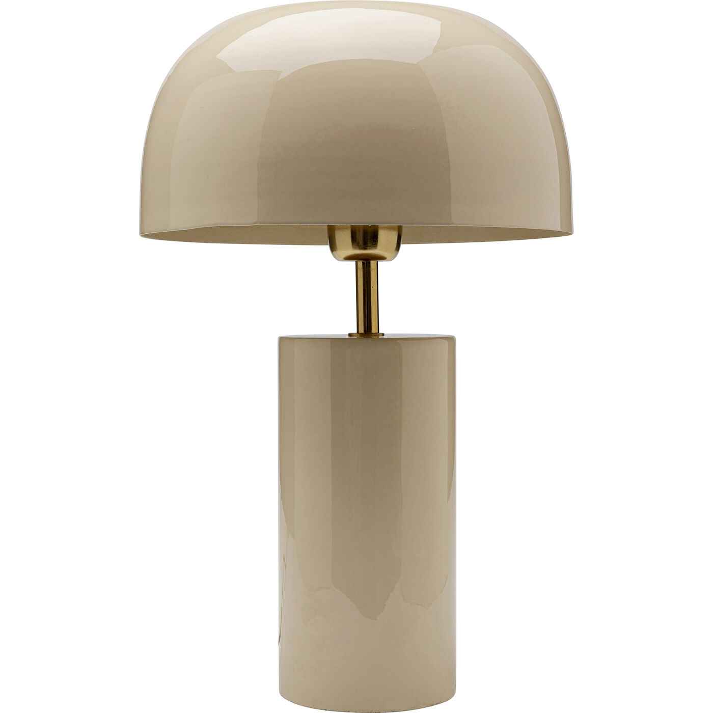 Светильник настольный Loungy Ecru White 38cm KARE 56560
