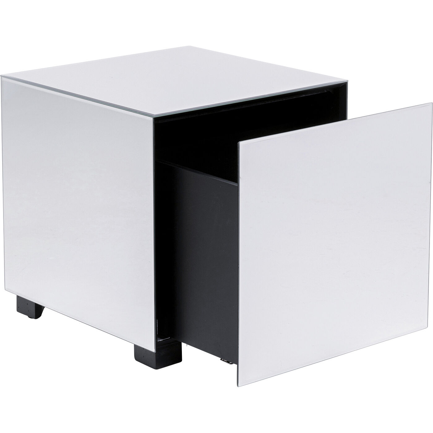 Стол приставной Luxy Drawer 45x45cm KARE 70750