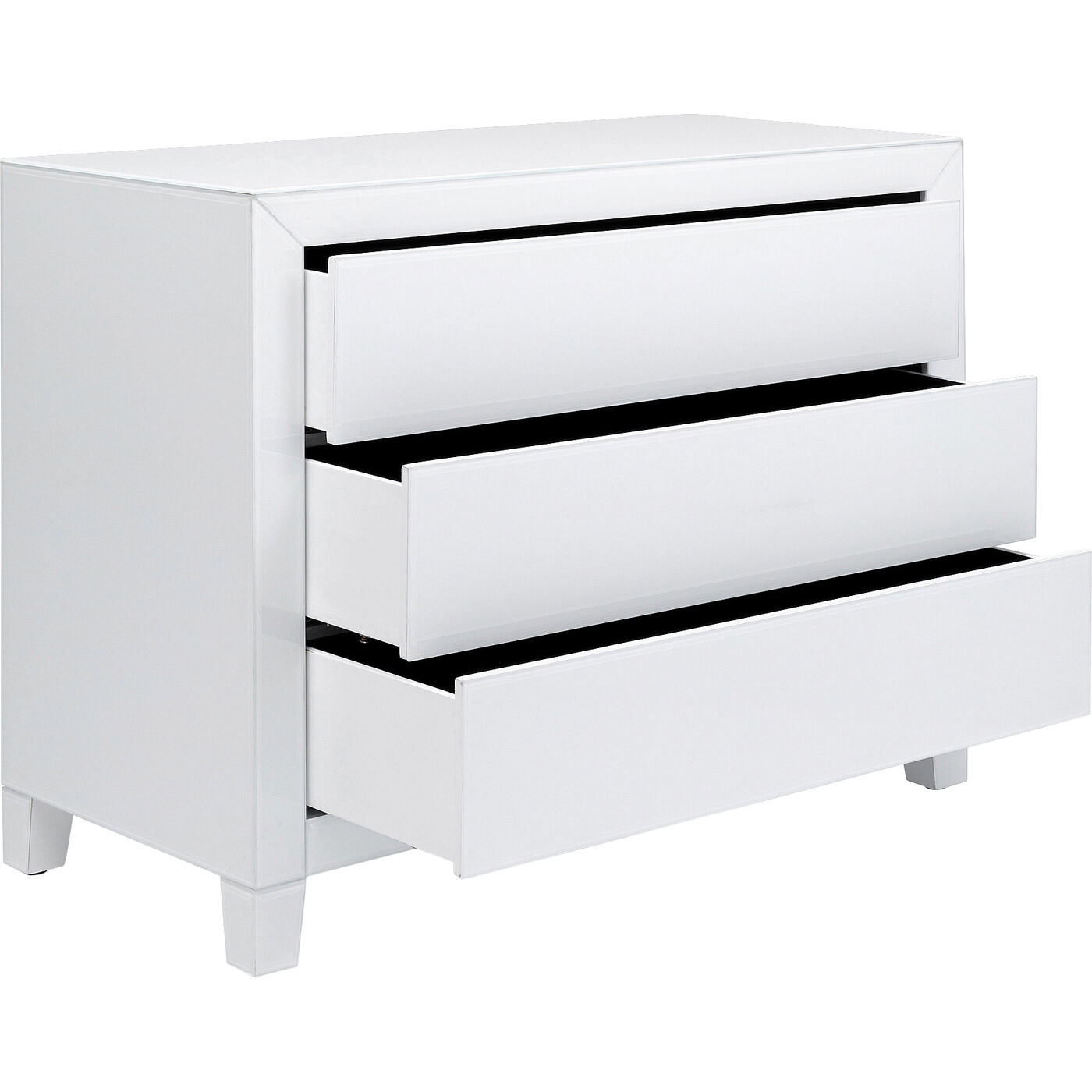 Комод Luxury Push 3 ящика White KARE 85399