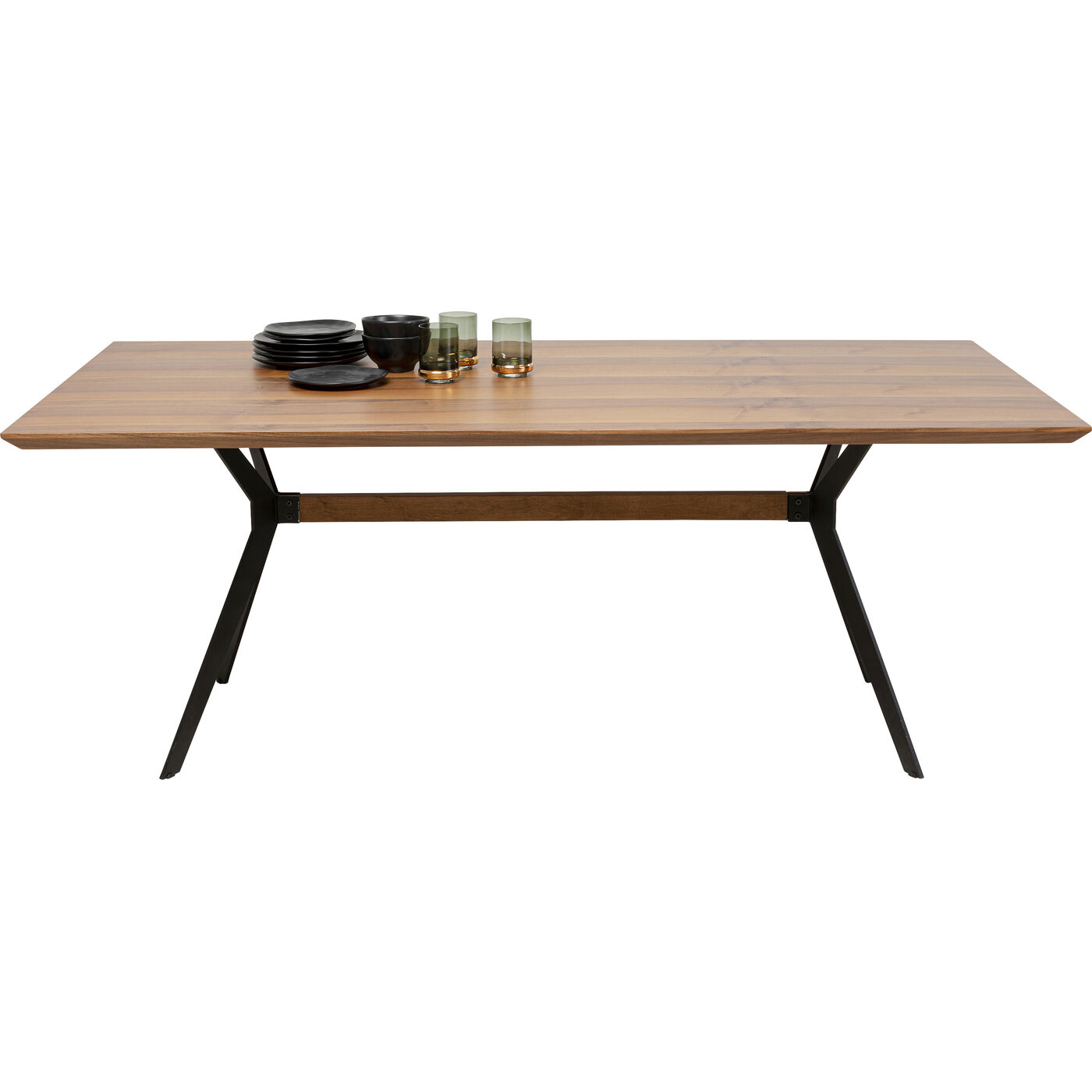 Стол обеденный Georgetown Walnut 200x90 см KARE 87408