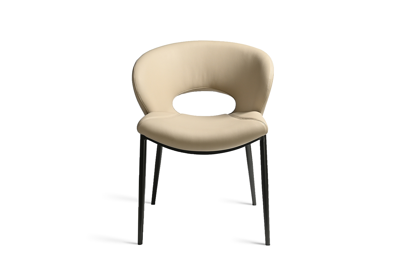 Стул обеденный экокожа кремовый Garda Decor 160KD-80030