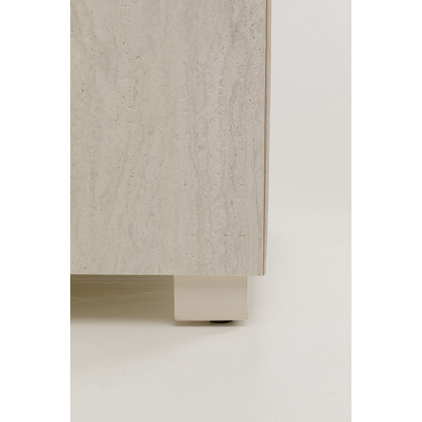 Стол приставной Travertino Drawer 45x45cm KARE 71052