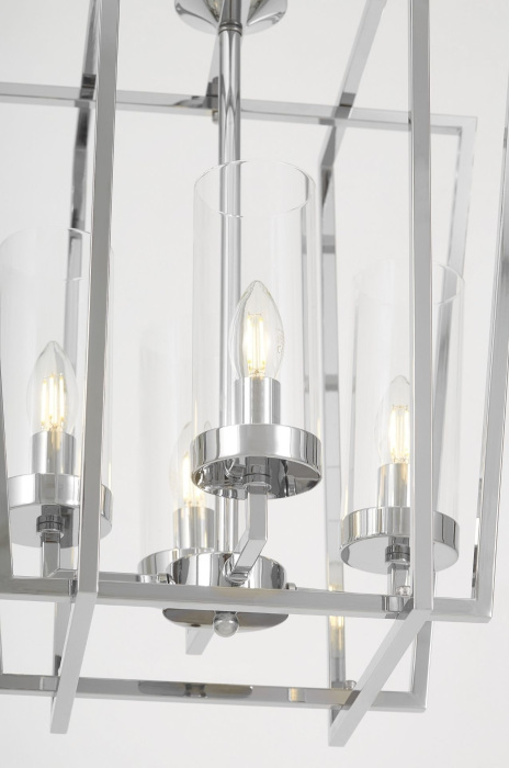 Подвесная люстра Lumina Deco LDP 1246-4 CHR