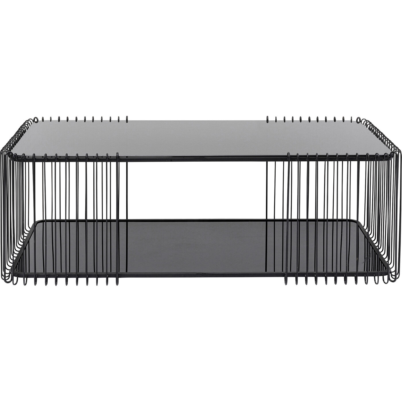 Стол кофейный Wire Double Black 120x60 см KARE 87818