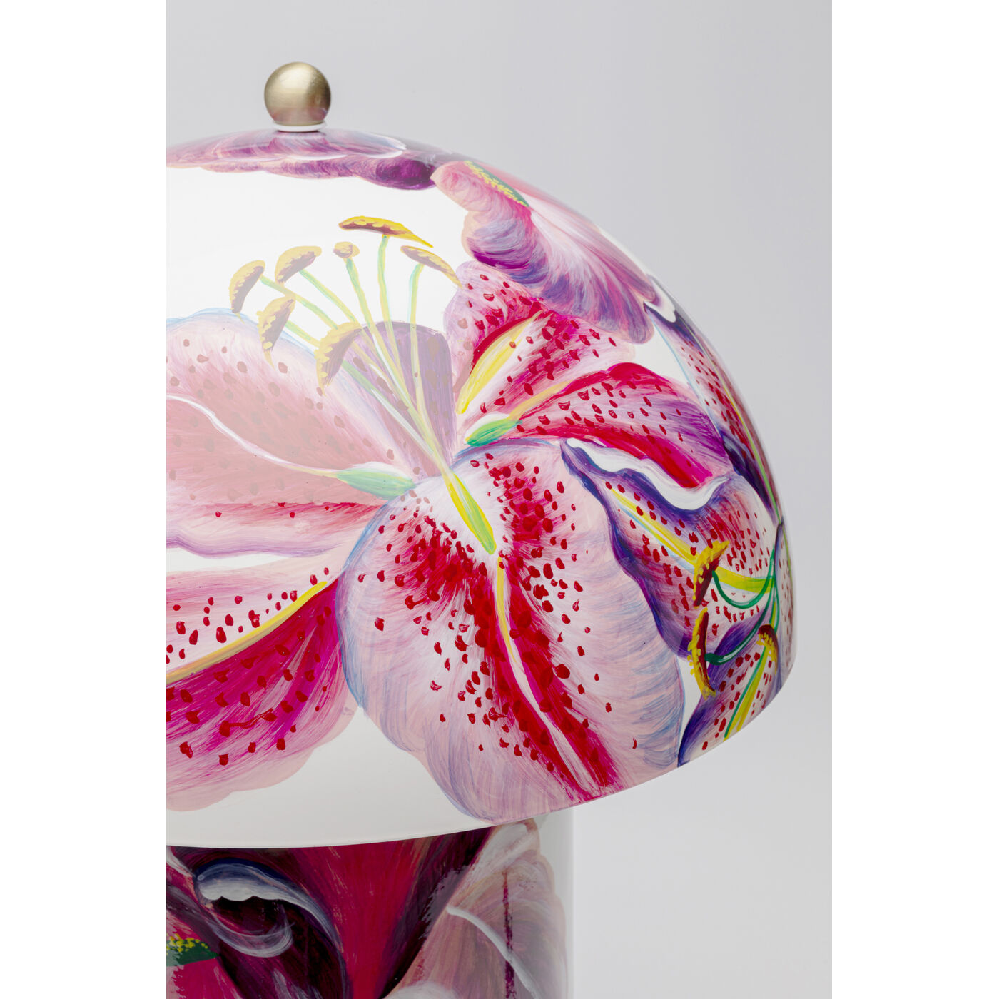 Светильник настольный Lillies Pink KARE 58105
