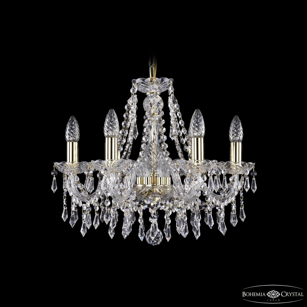 Люстра хрустальная 1403/6/160 G Bohemia Ivele Crystal
