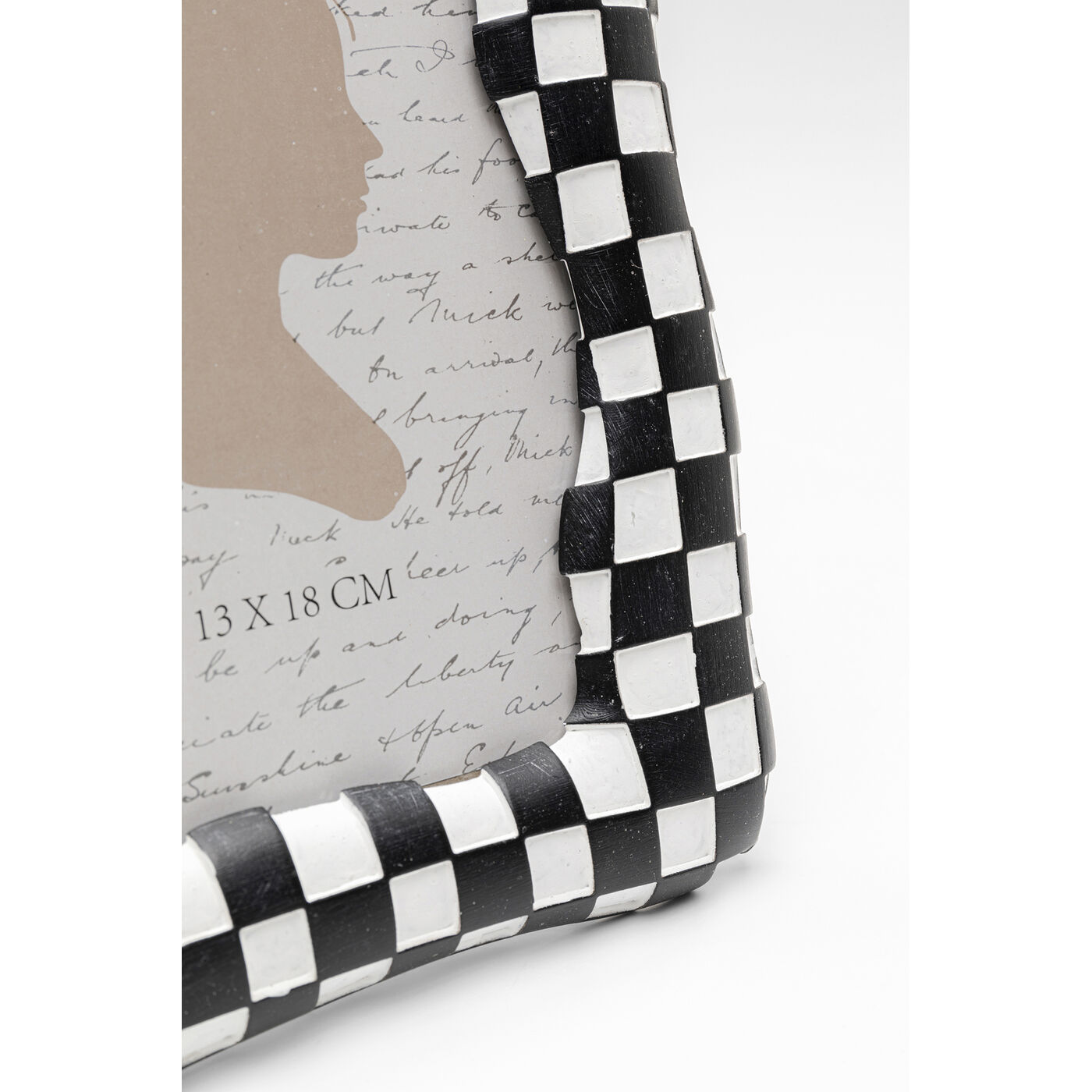 Фоторамка  Checker Black 13x18cm KARE 57388