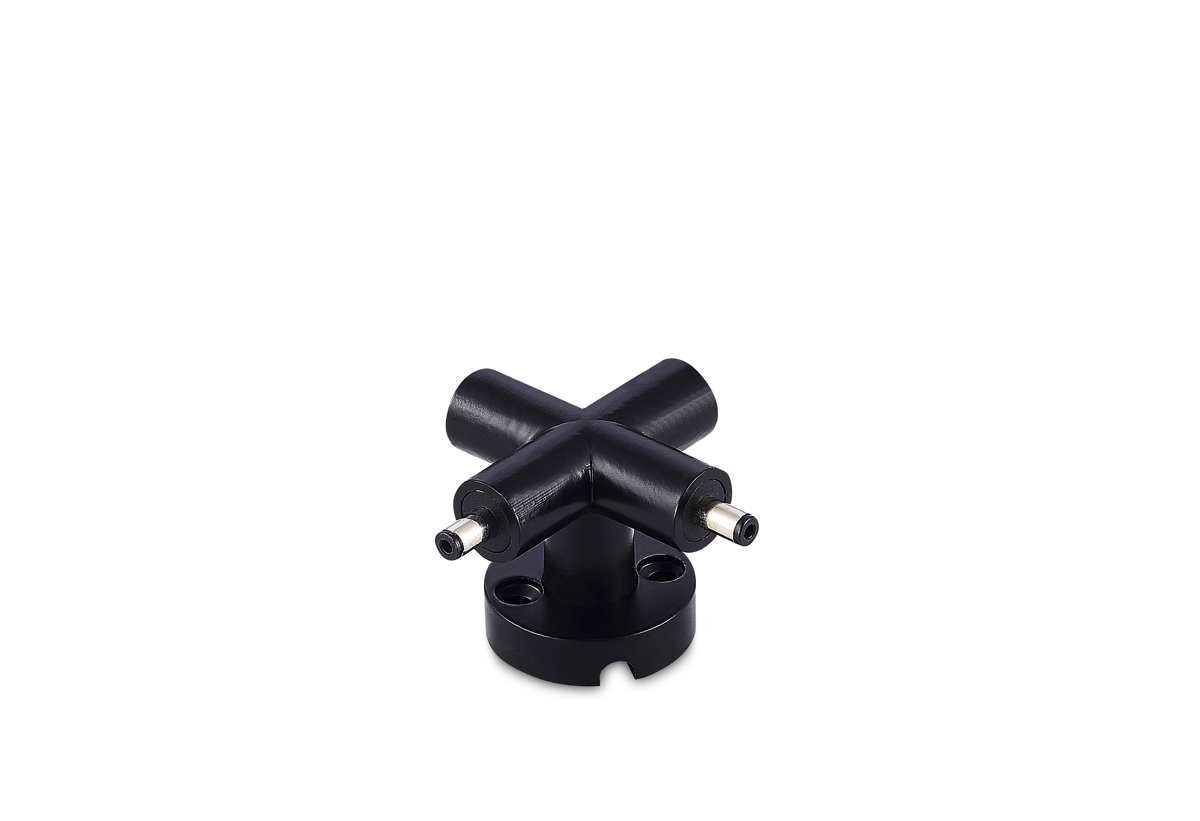 Токопроводящий Х-соединитель для св-ка Donolux X Connector DL20651 B