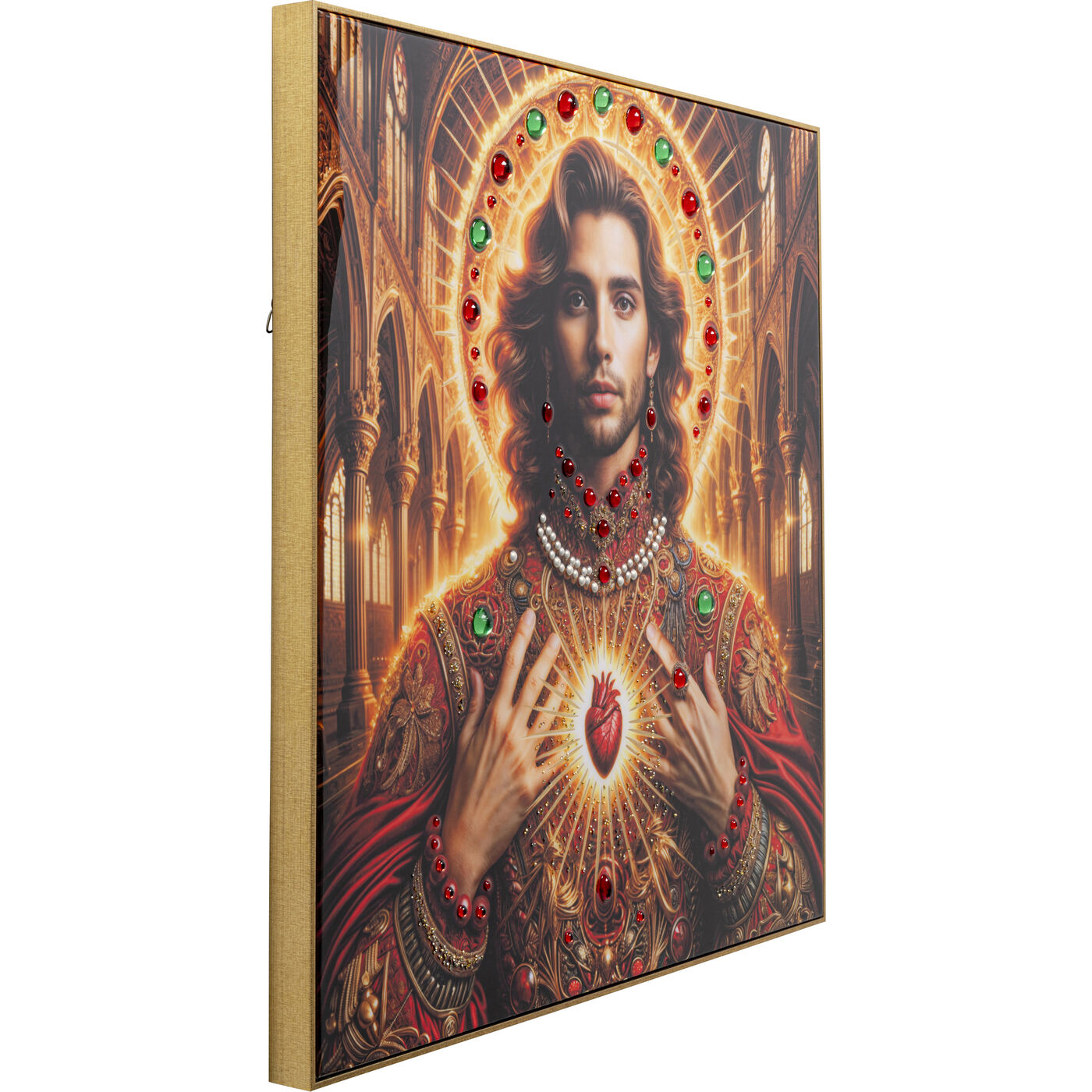 Картина в раме Muse Halo Man 100x100cm KARE 57548