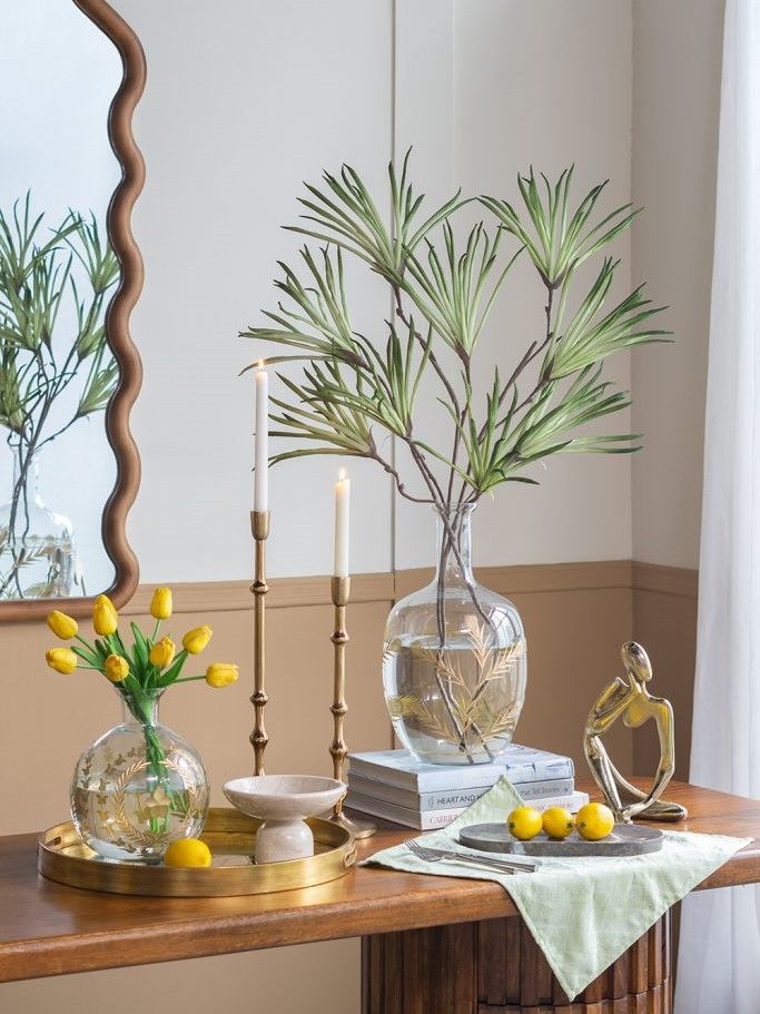 Ваза Флора Glasar 77967-DS