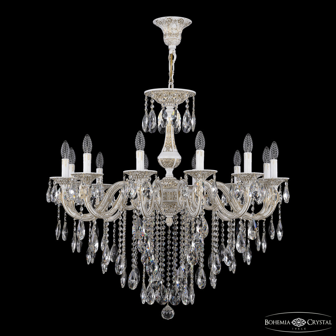 Люстра бронзовая 71101/12/300 B WMG Bohemia Ivele Crystal