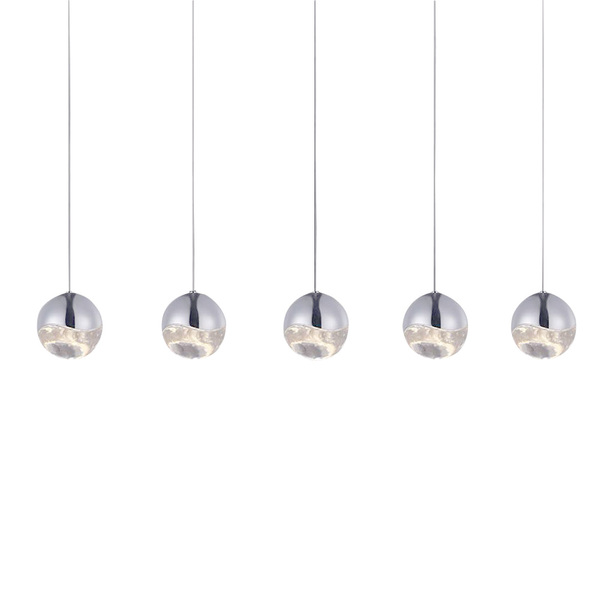 Подвесной светильник ImperiumLoft Globo 5U nickel SD3301-5U nickel by ImperiumLoft