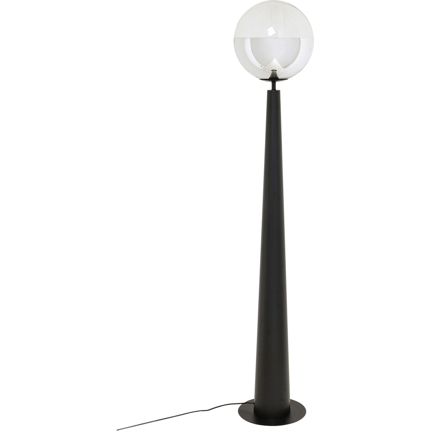 Светильник напольный Disco Ball Black 163cm KARE 57458